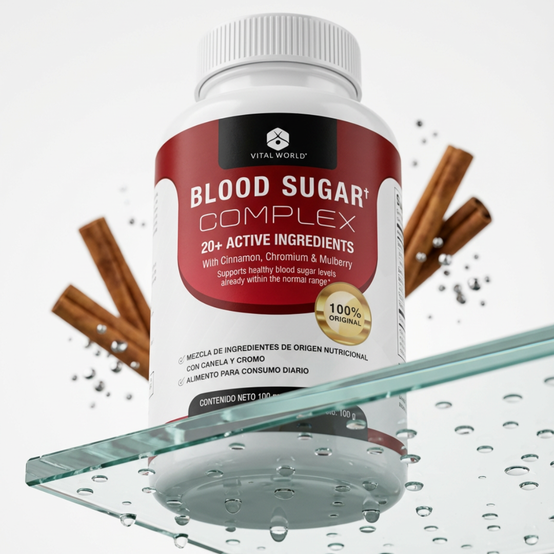 Vista 2 de X2 Vital World BLOOD SUGAR COMPLEX Combo